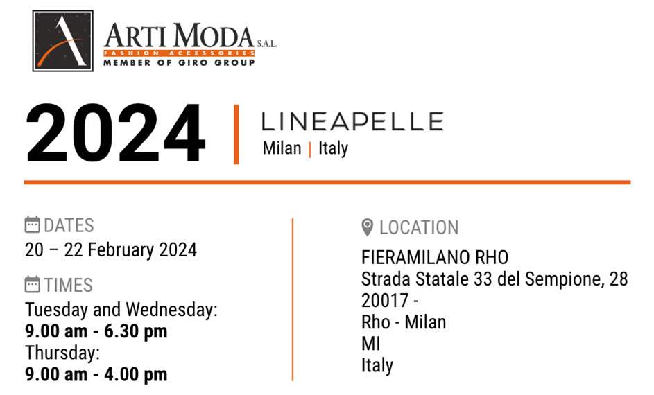Stepping into Innovation: Our Presence at LINEAPELLE Fair 2024